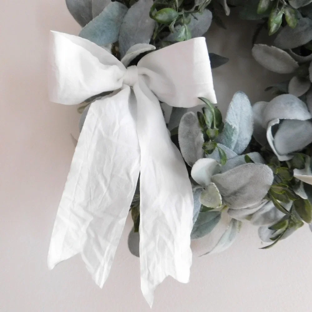 Handcrafted wreath material